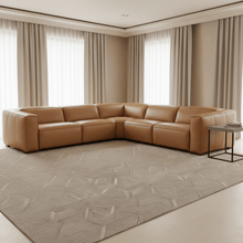 Fresco 5 Seat Sectional 4-Power Recline & Power Headrest
