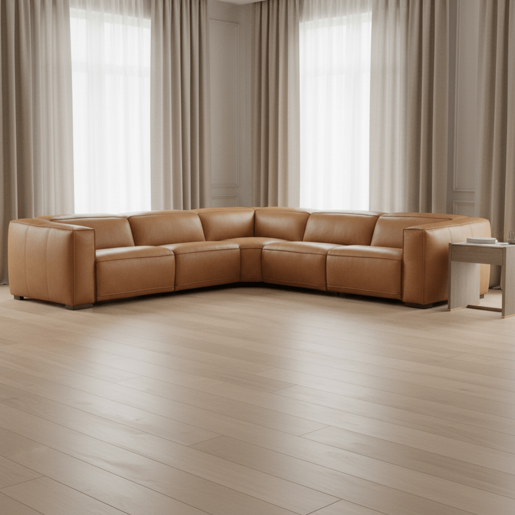 Fresco 5 Seat Sectional with Power Recline & Power Headrest Recliners| Hooker