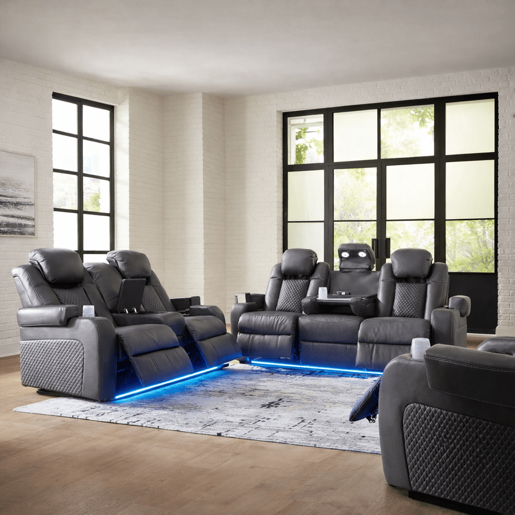 Fyne-Dyme Motion Set Recliners| Ashley Homestore