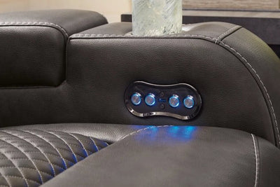 Fyne - Dyme Power Reclining Sofa - Al Rugaib Furniture