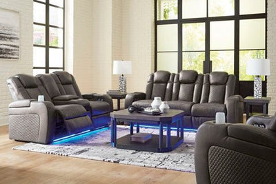 Fyne - Dyme Power Reclining Sofa - Al Rugaib Furniture