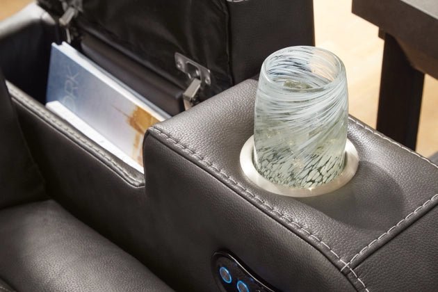 Fyne - Dyme Power Reclining Sofa - Al Rugaib Furniture