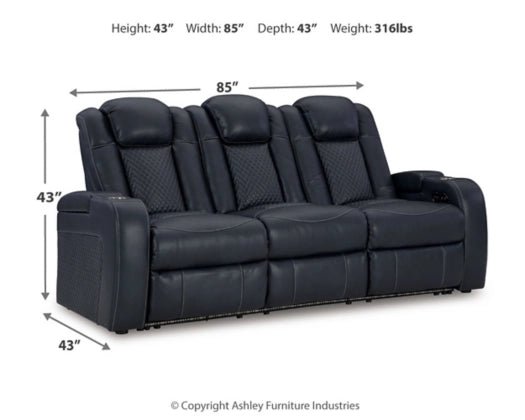 Fyne-Dyme Power Reclining Sofa Recliners| Ashley Homestore