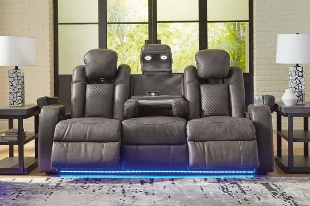 Fyne - Dyme Power Reclining Sofa - Al Rugaib Furniture