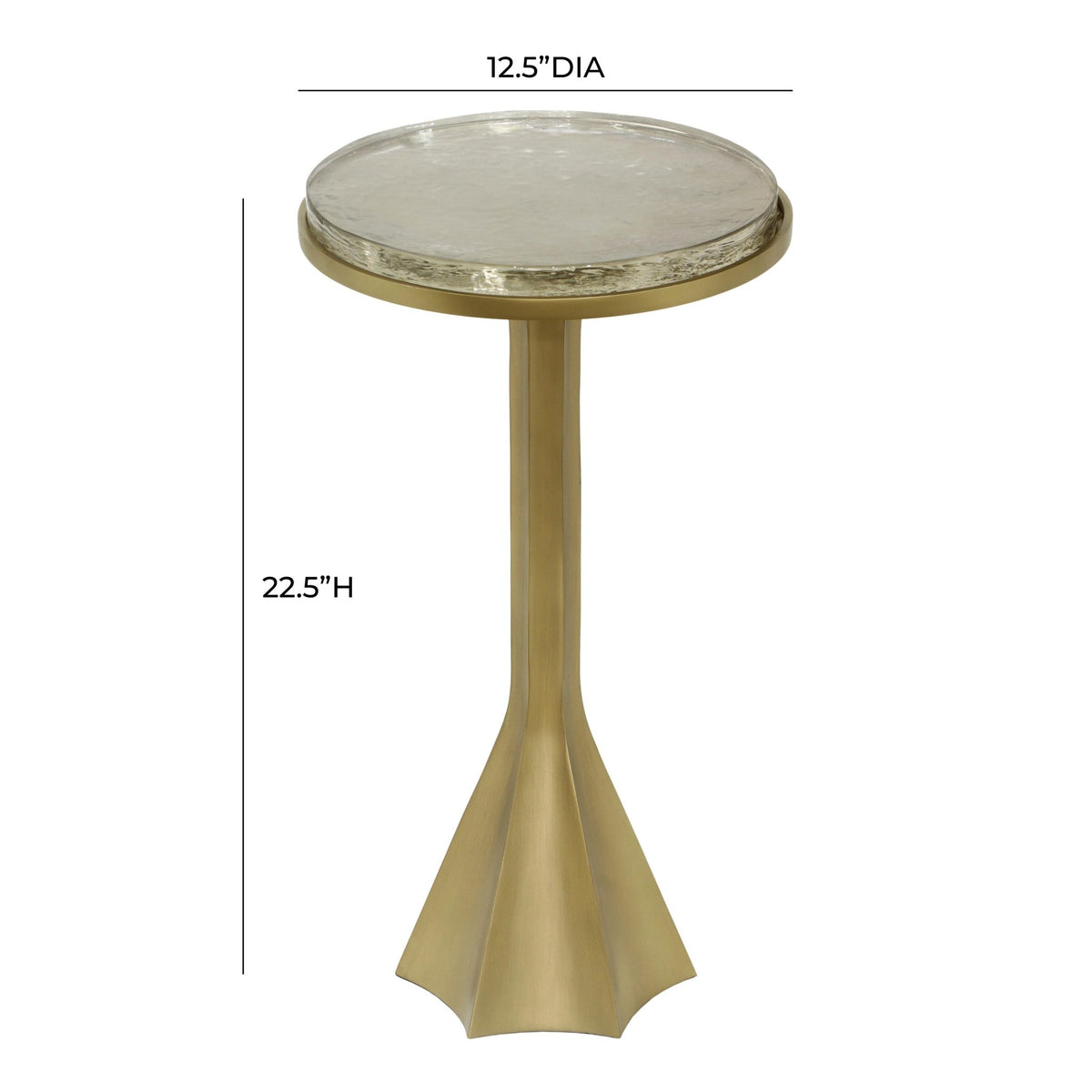 Gabrielle Round Side Table End Tables| TOV