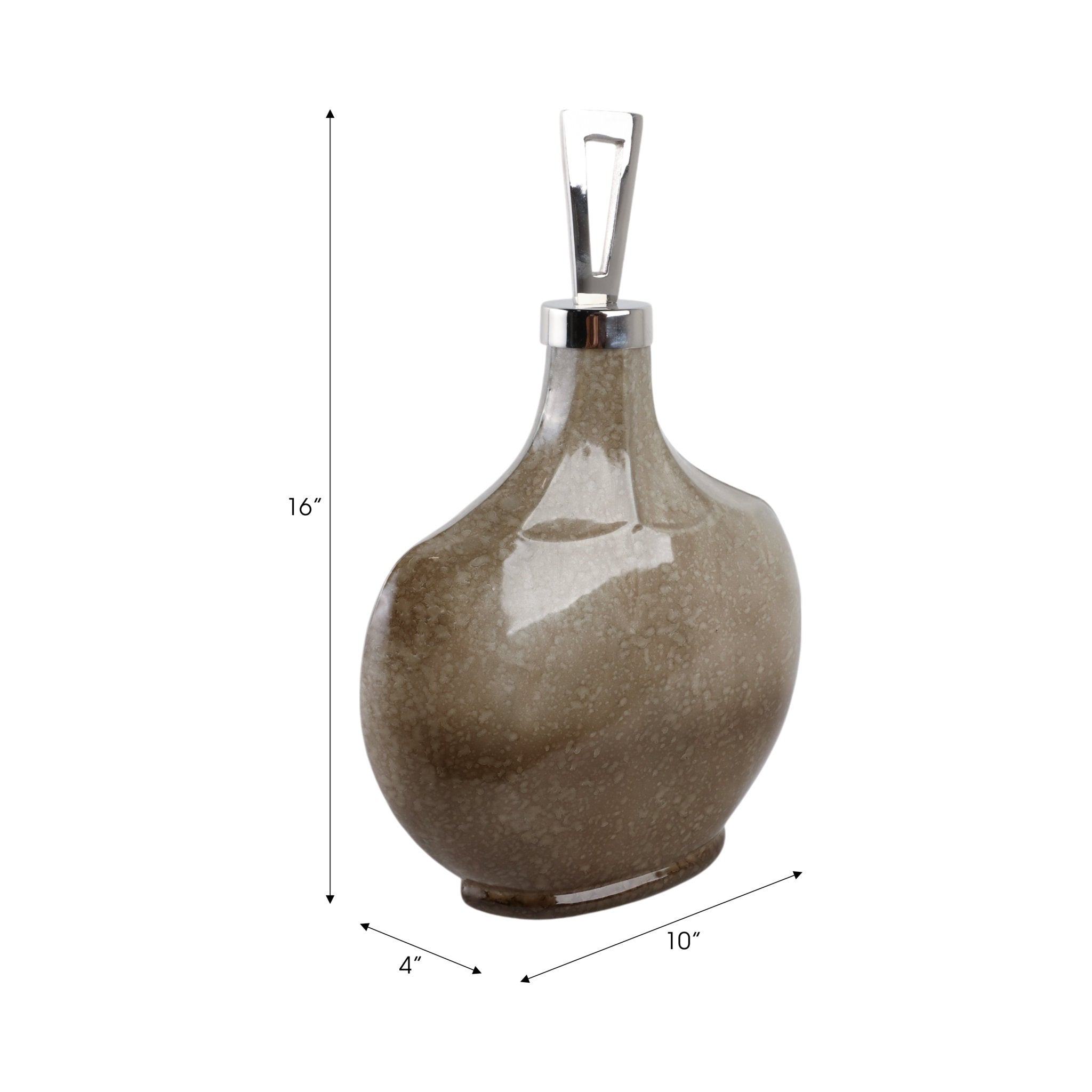 Gabruelle Bottle With Topper Vases and Jars| Sagebrook Home
