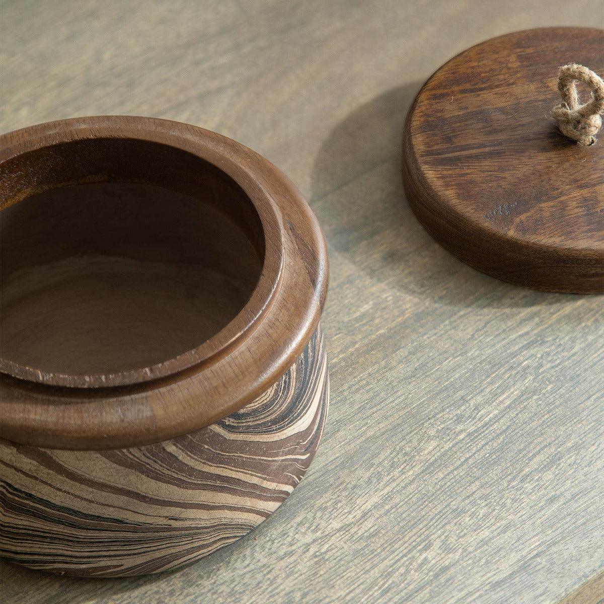 Gaiyo Jar W/Lid Bowl| Roots Furniture