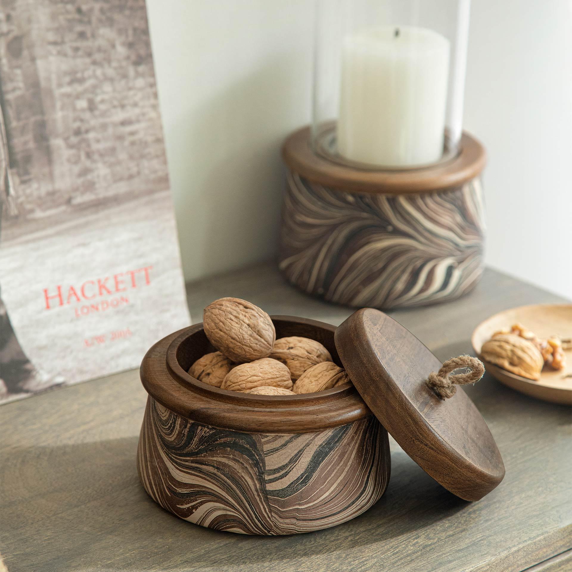 Gaiyo Jar W/Lid Bowl| Roots Furniture