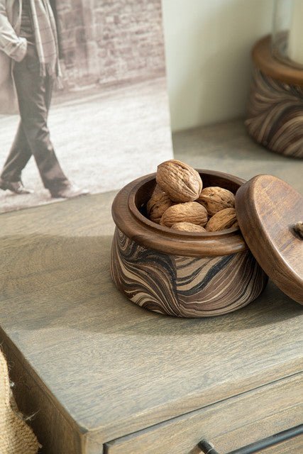 Gaiyo Jar W/Lid Bowl| Roots Furniture