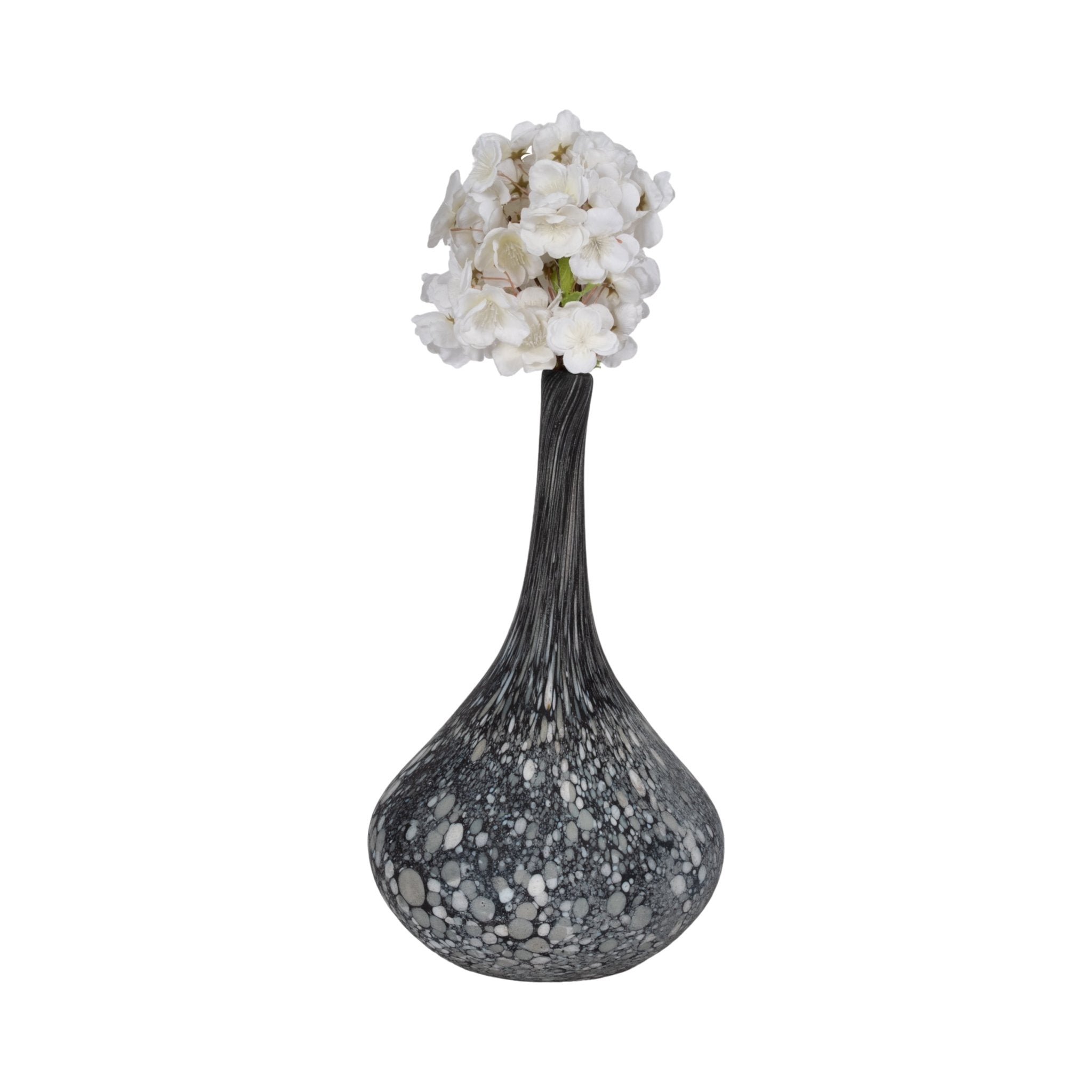 Galene Grey Glass Bottle Vases and Jars| Sagebrook Home