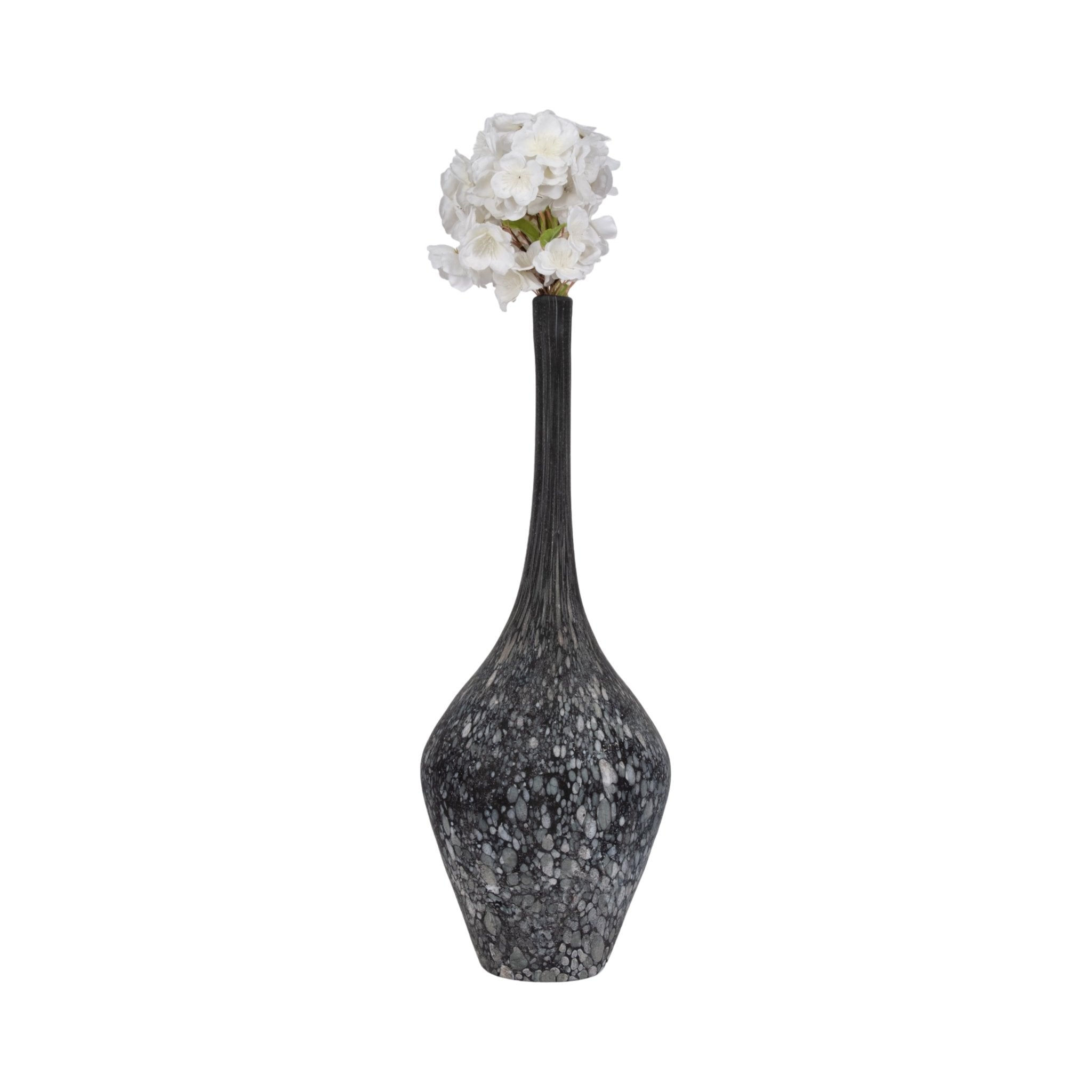 Galene Grey Glass Bottle Vases and Jars| Sagebrook Home