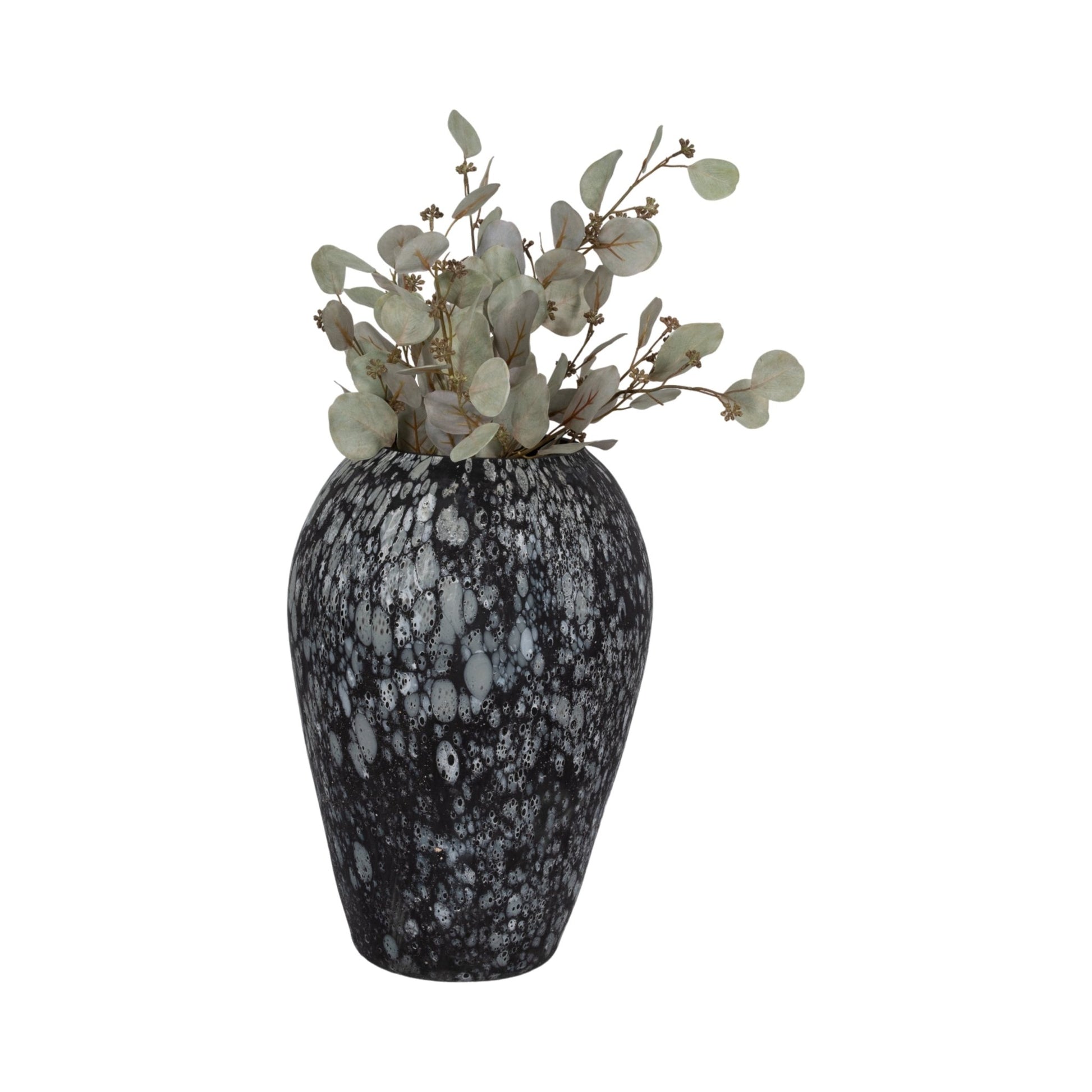 Galene Grey Glass Bottle Vases and Jars| Sagebrook Home