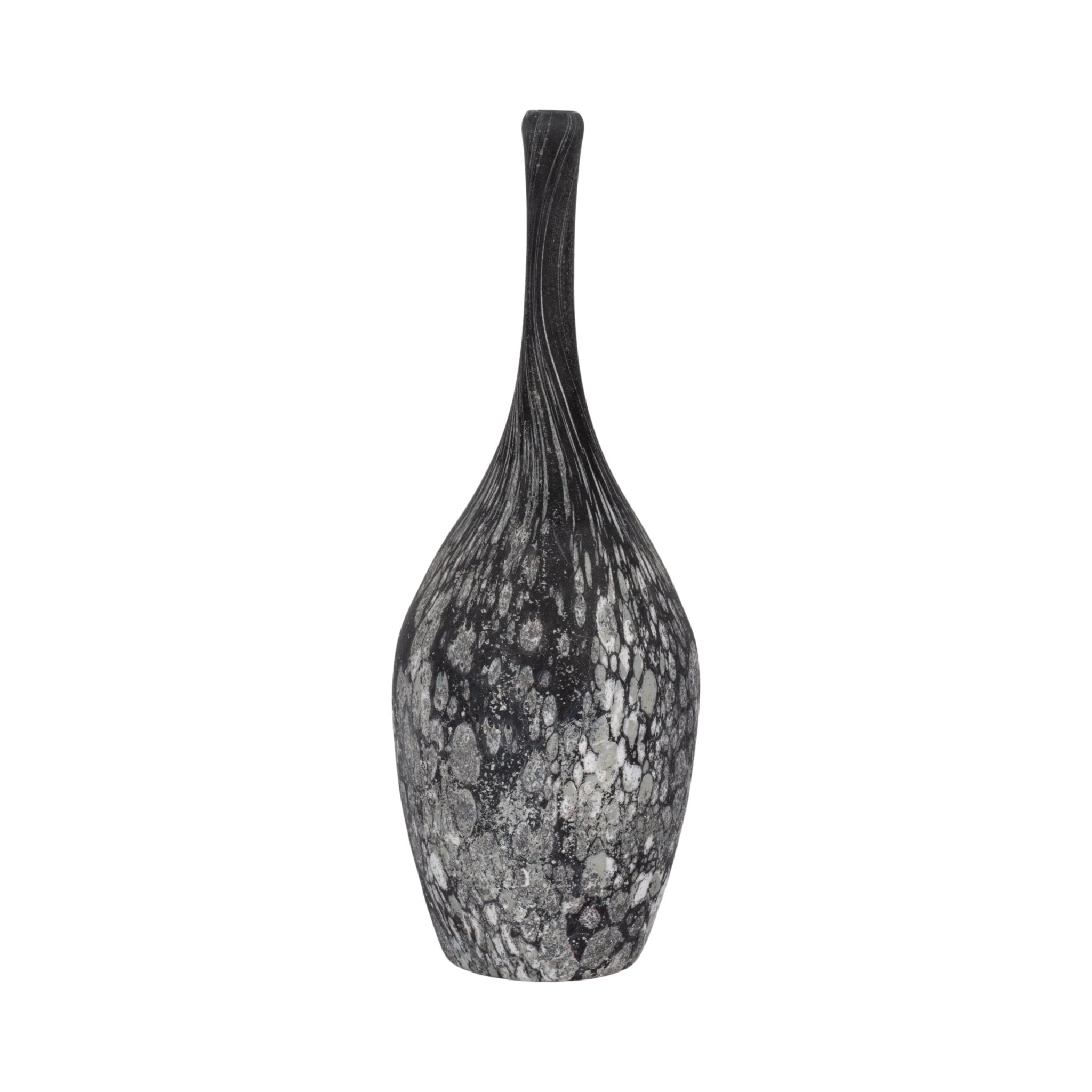 Galene Grey Glass Bottle Vases and Jars| Sagebrook Home
