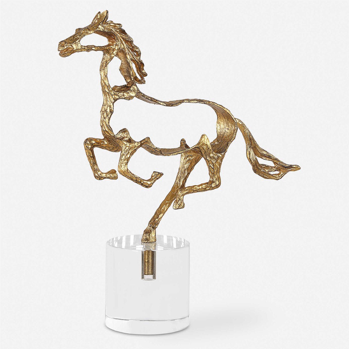 Gallop Sculpture Table Decors| Uttermost