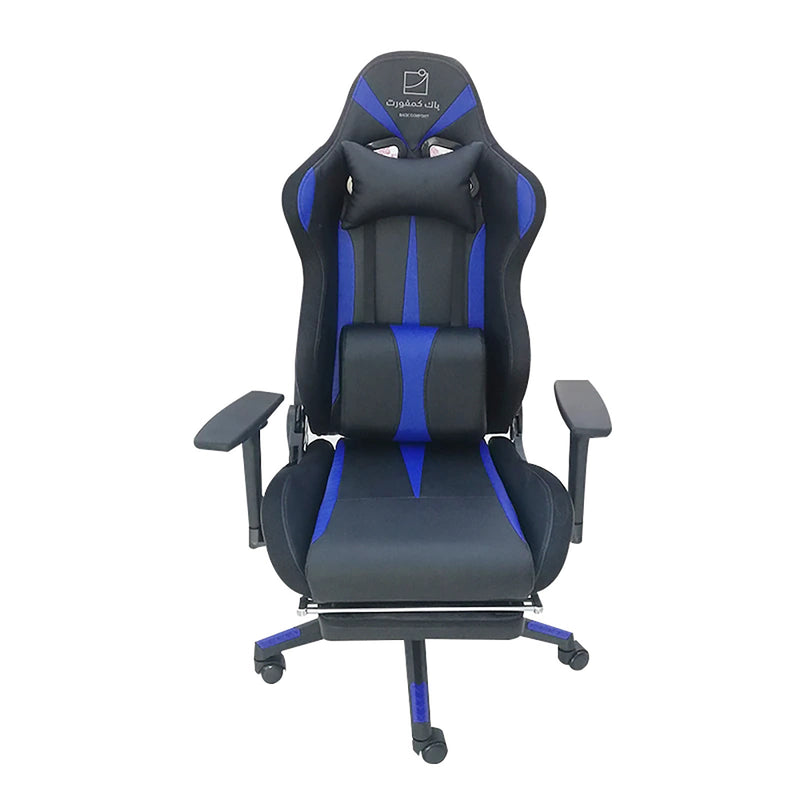 Gaming Chair with Side Speakers and LED Lights | Adjustable Footrest and Reclining Back | Bluetooth Audio | 1 - Year Warranty - Al Rugaib Furniture