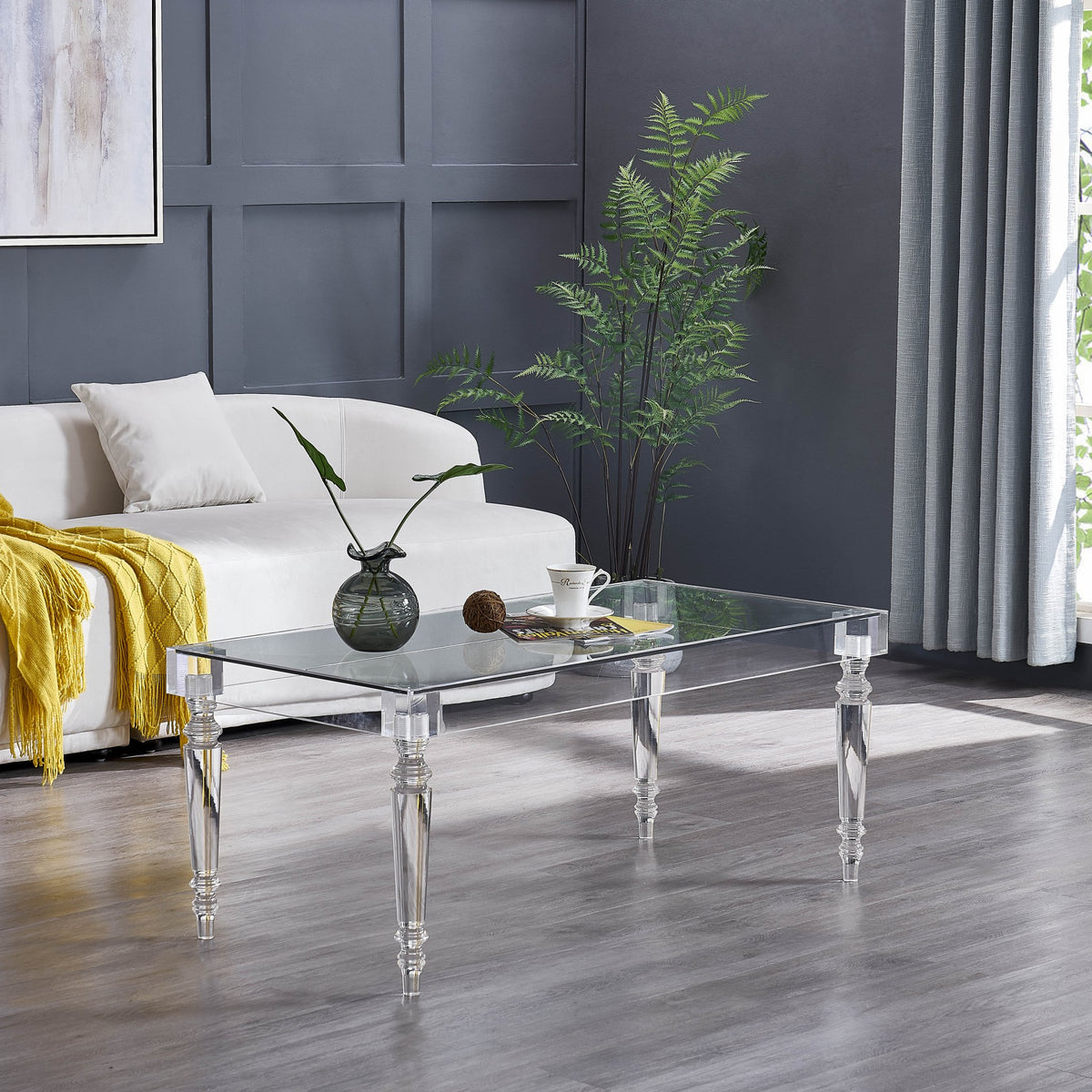 Ganley Acrylic Coffee Table Coffee Tables| Roots Furniture