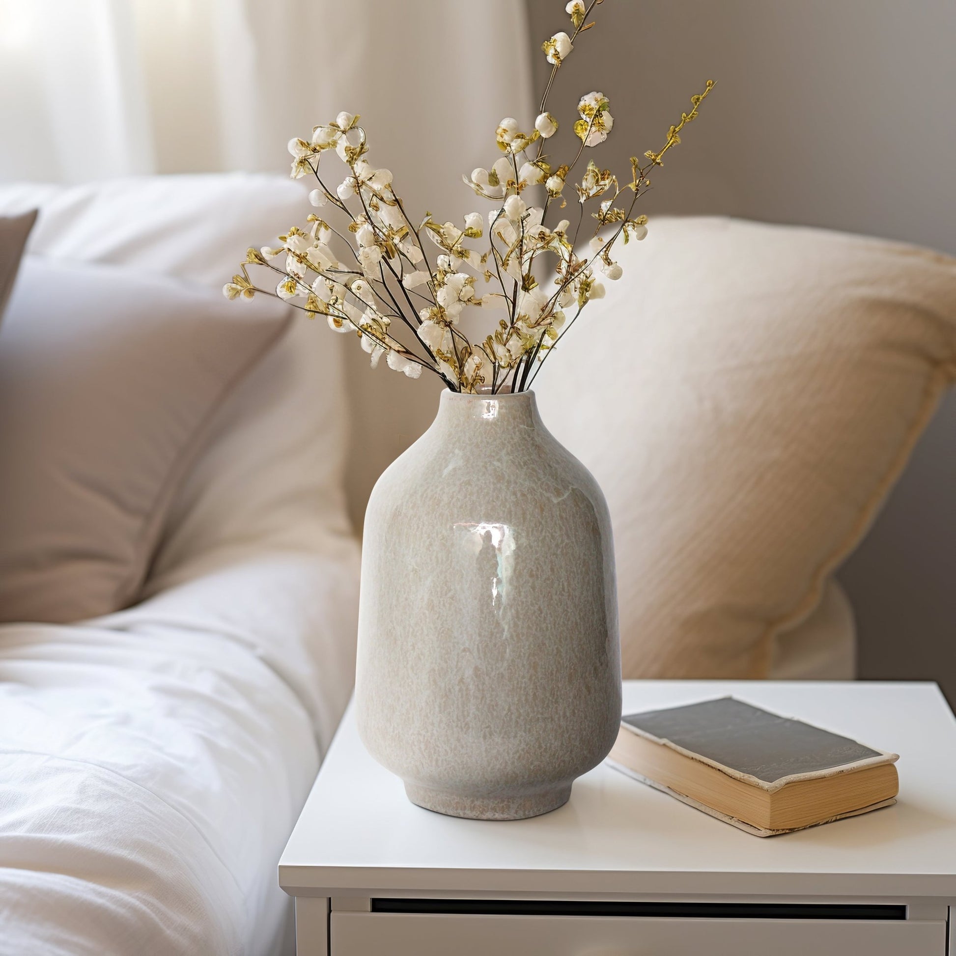 Gargarin Decanter Vase, Gray Vases and Jars| Sagebrook Home