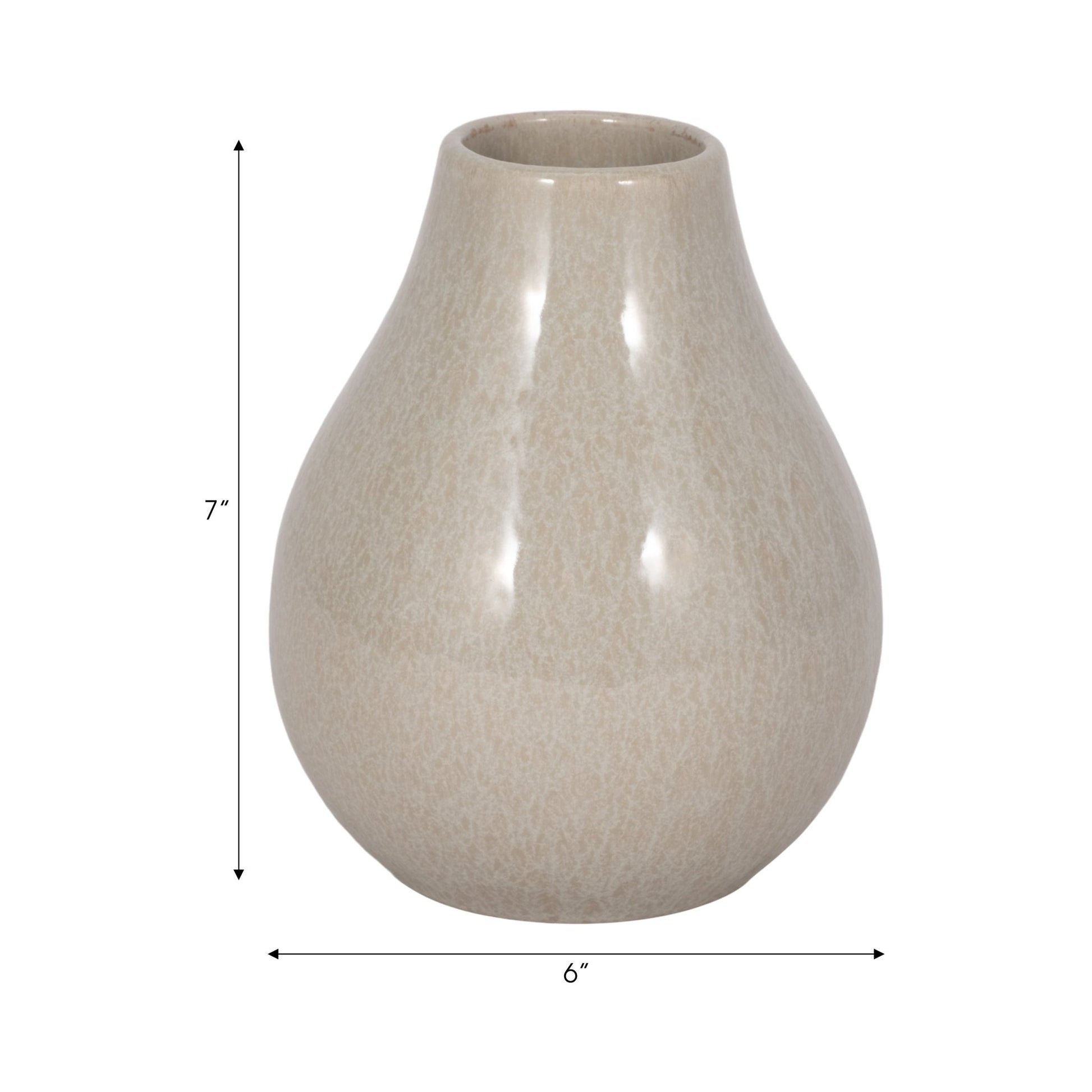 Gargarin Decanter Vase, Gray Vases and Jars| Sagebrook Home