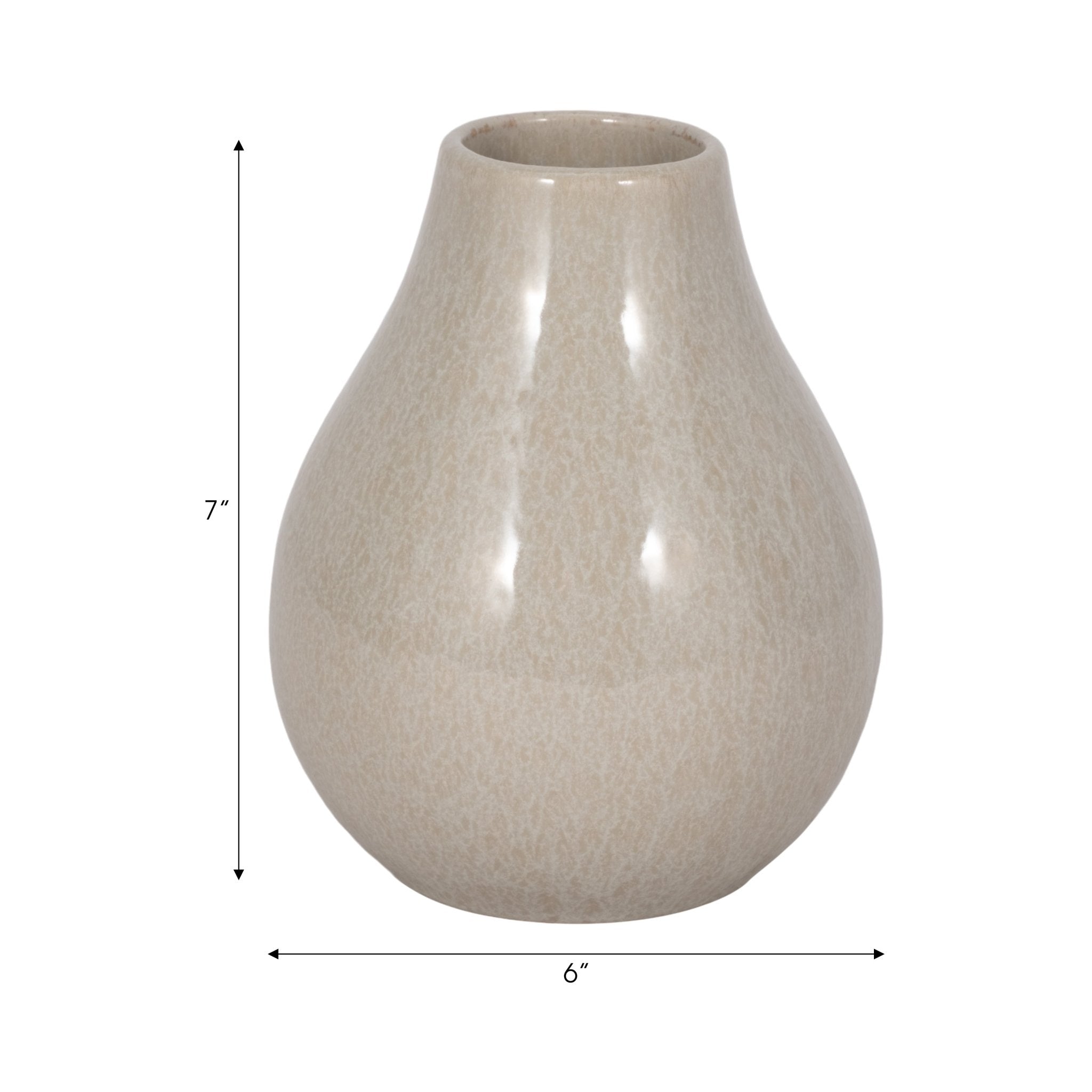 Gargarin Decanter Vase, Gray Vases and Jars| Sagebrook Home