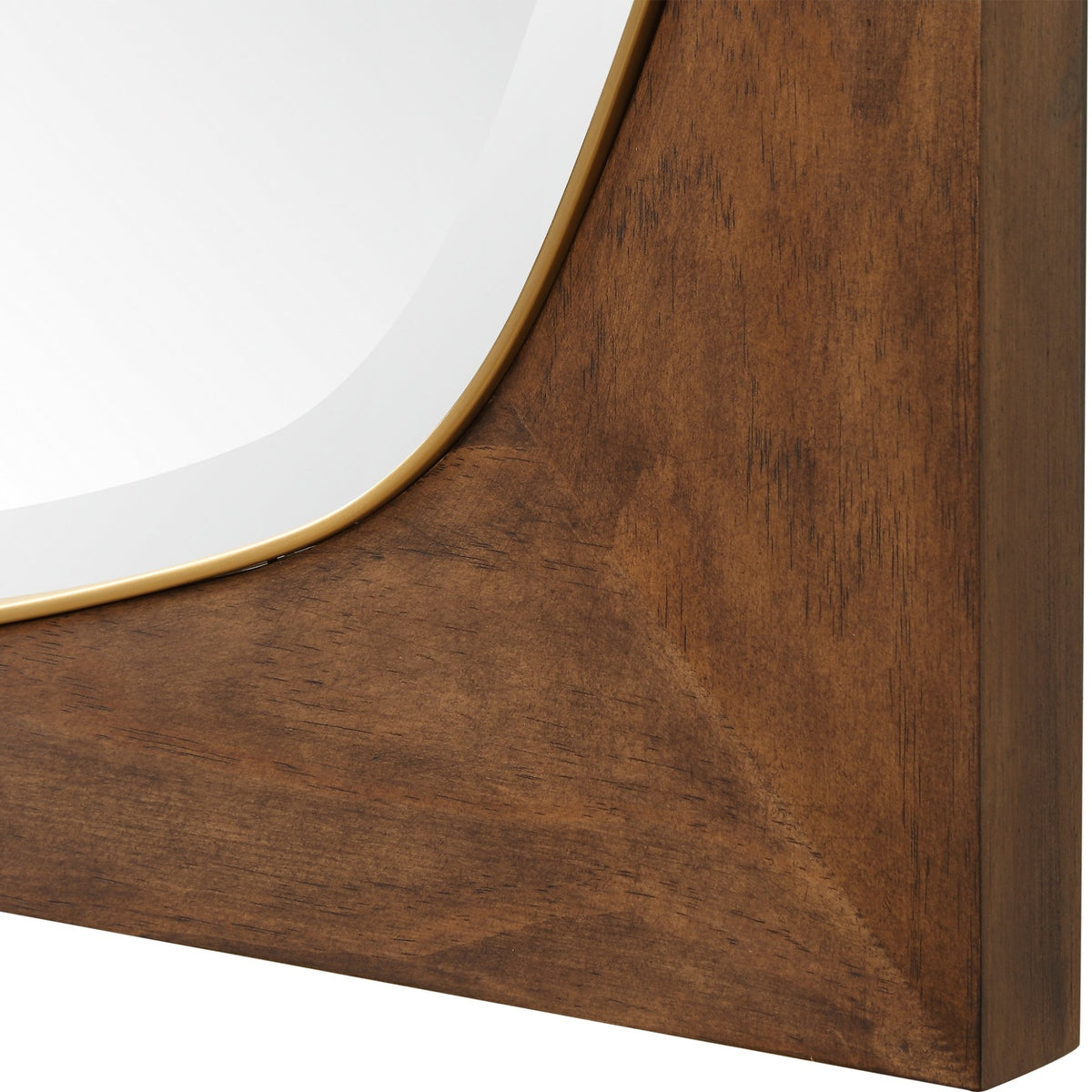 Garonne Square Walnut Mirror Mirrors| Uttermost