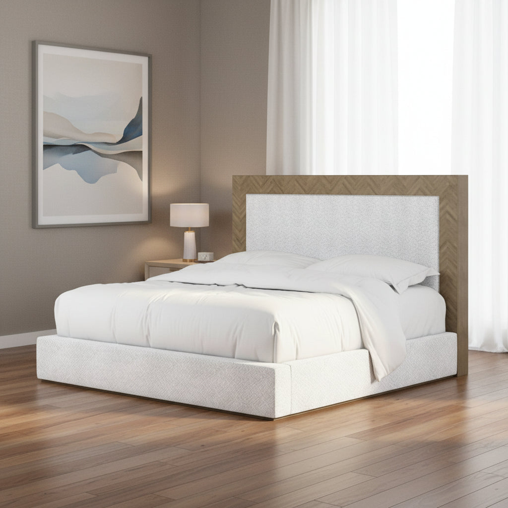 Garrison 6/0 California King Uph. Bed Beds| A.R.T. Furniture