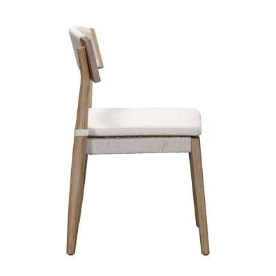 Gata Cream Outdoor Dining Chair - Set of 2 - Al Rugaib Furniture