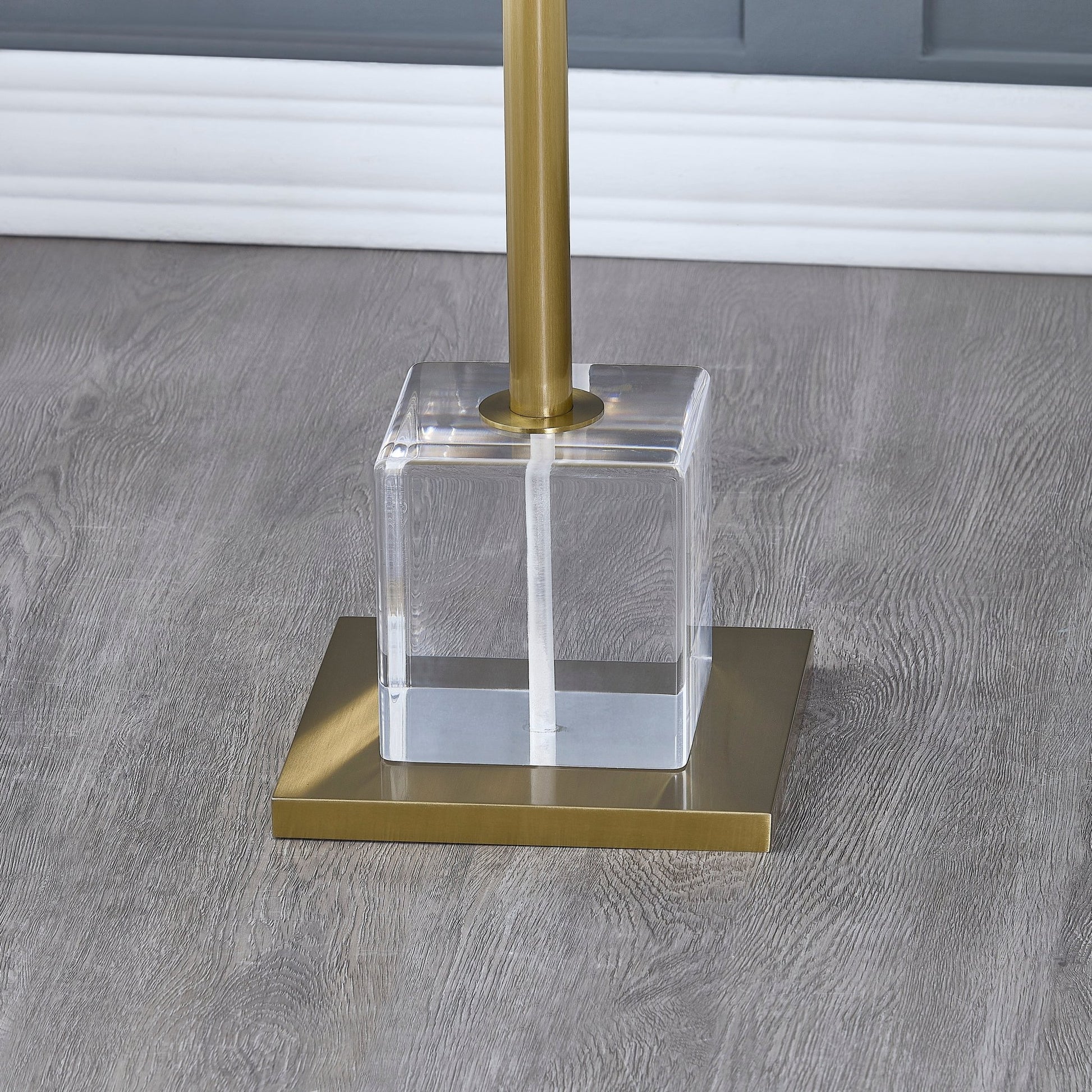 Gayna Brushed Brass End Table Accent & End Tables| Roots Furniture