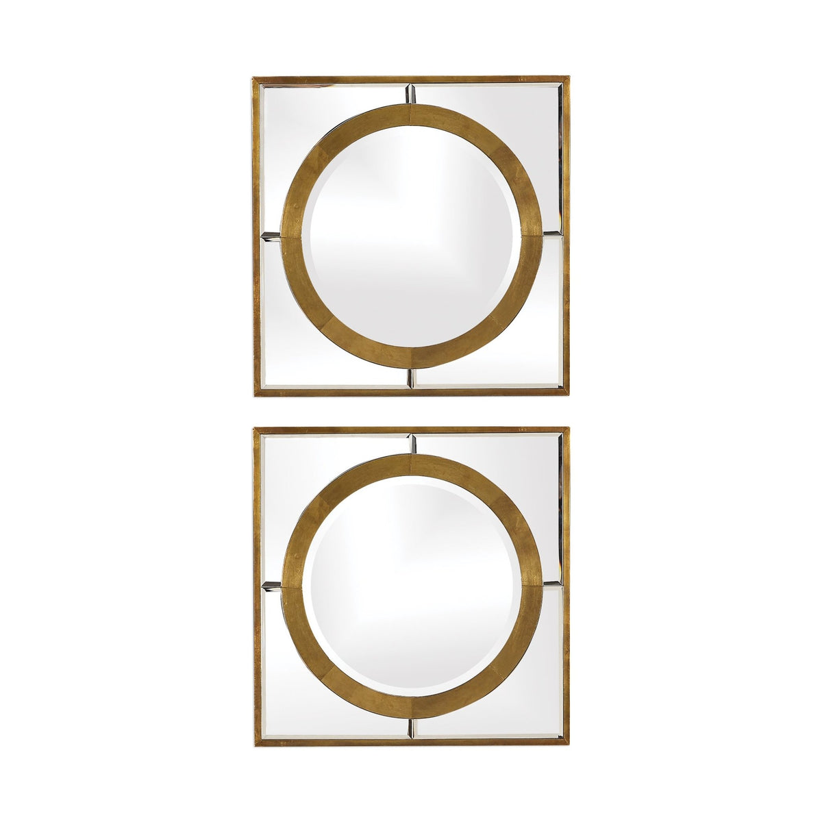 Gaza Square Mirrors, S/2 Mirrors| Uttermost