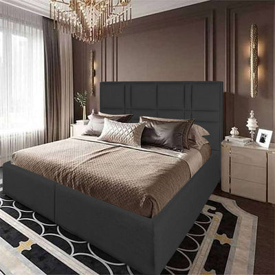 In House | Berlin Bed Frame Linen - 200x180 cm