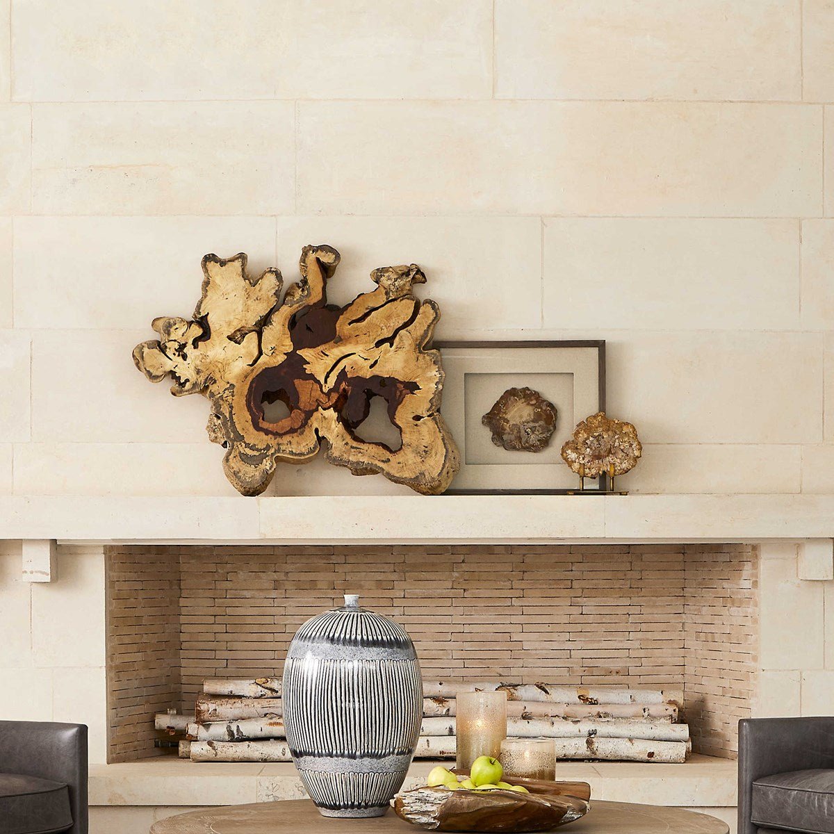 Geller Wood Wall Decor, Blonde Wall Decors| Uttermost