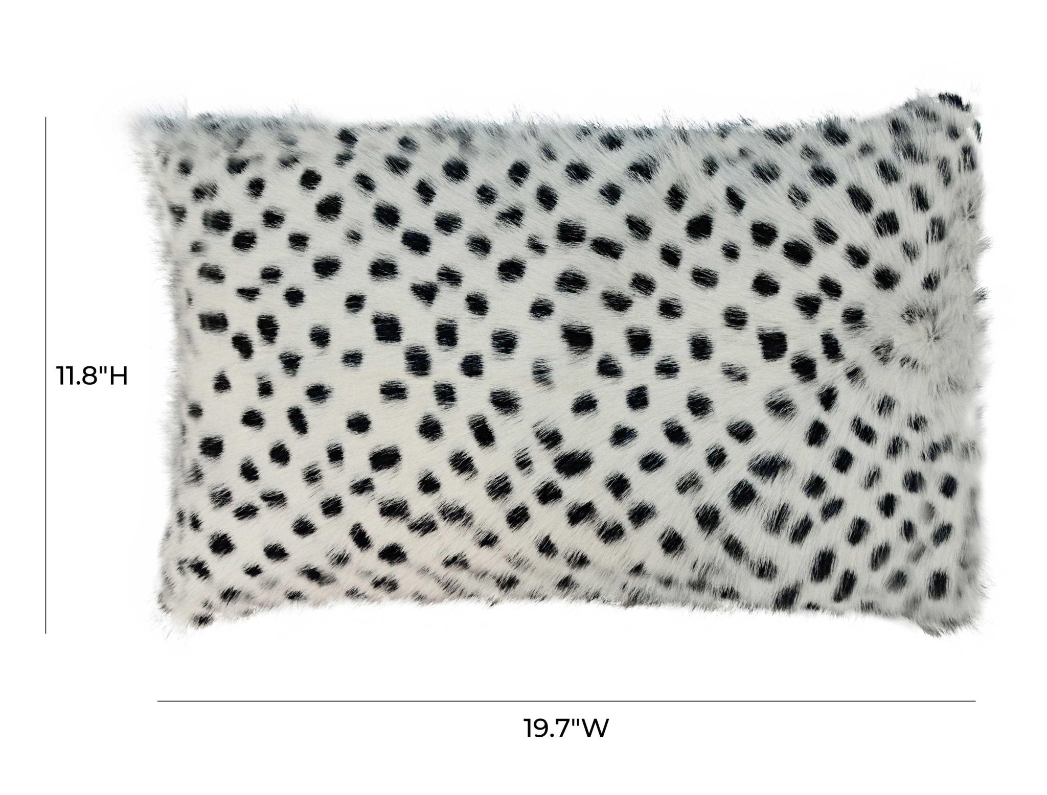 Genuine Goatskin 12"x20" Pillow Pillows| TOV