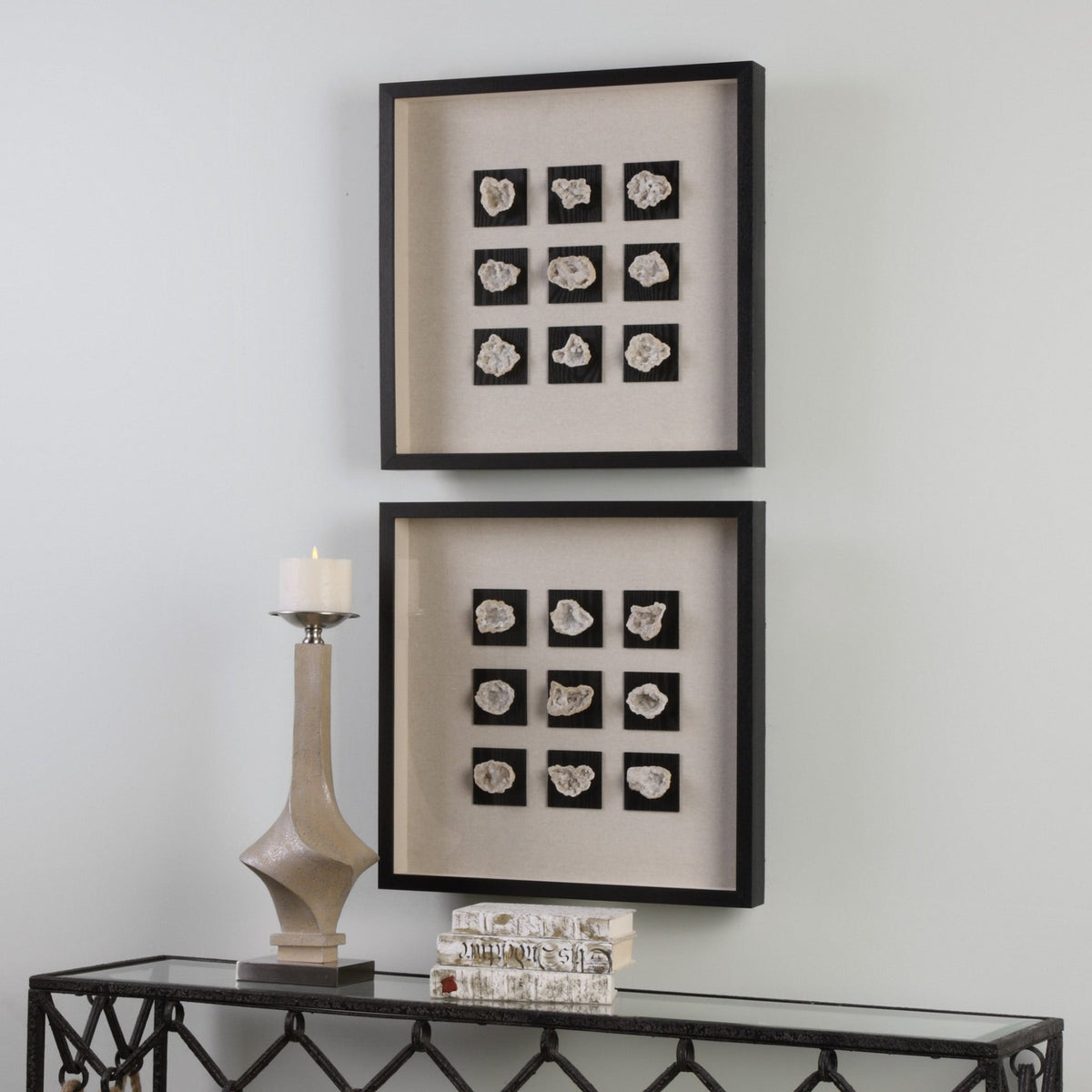 Geode Shadow Box Table Decors| Uttermost