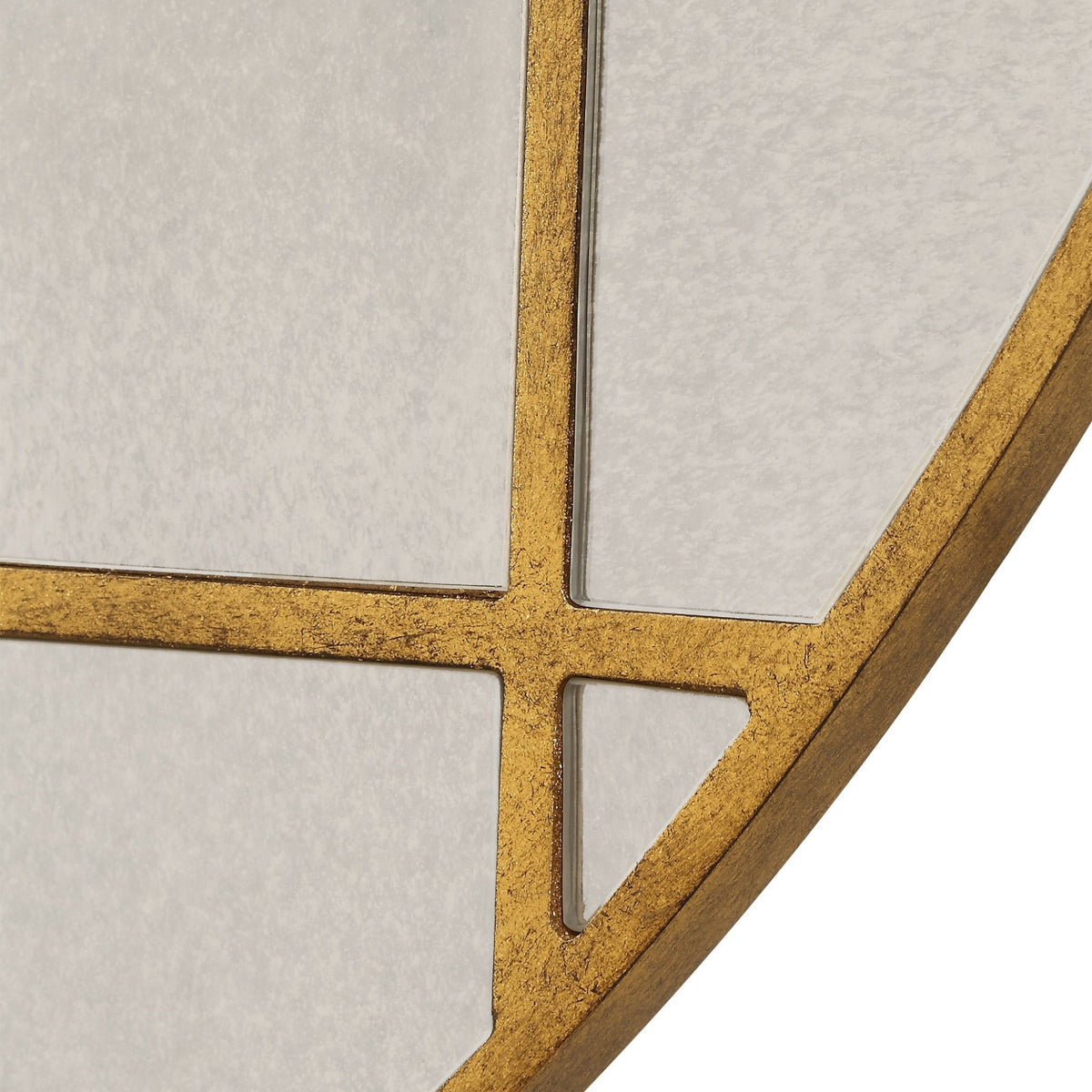 Geometric Round Mirror Mirrors| Uttermost