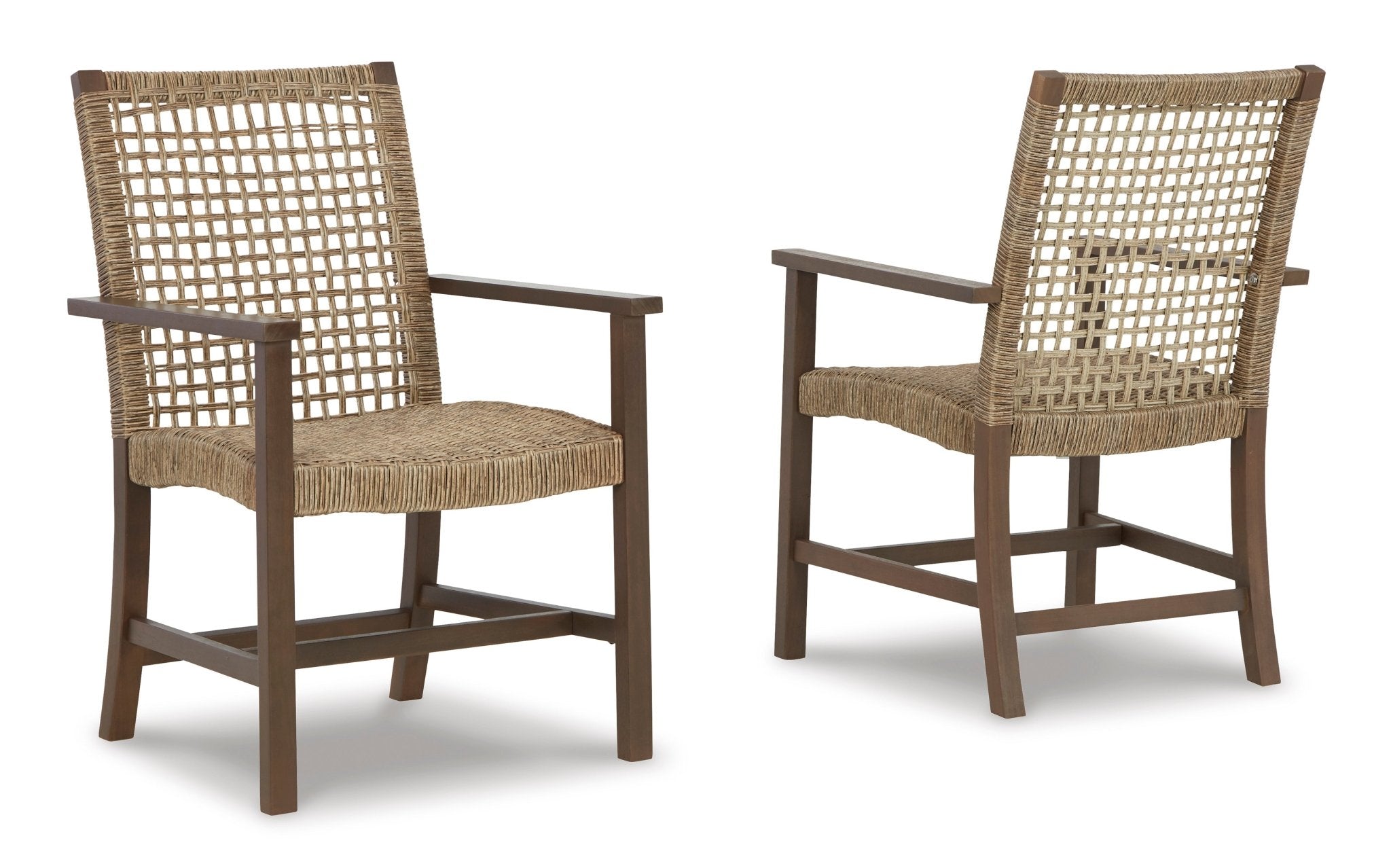 Germalia Outdoor Dining Arm Chair (Set of 2) Outdoor Tables| Ashley Homestore