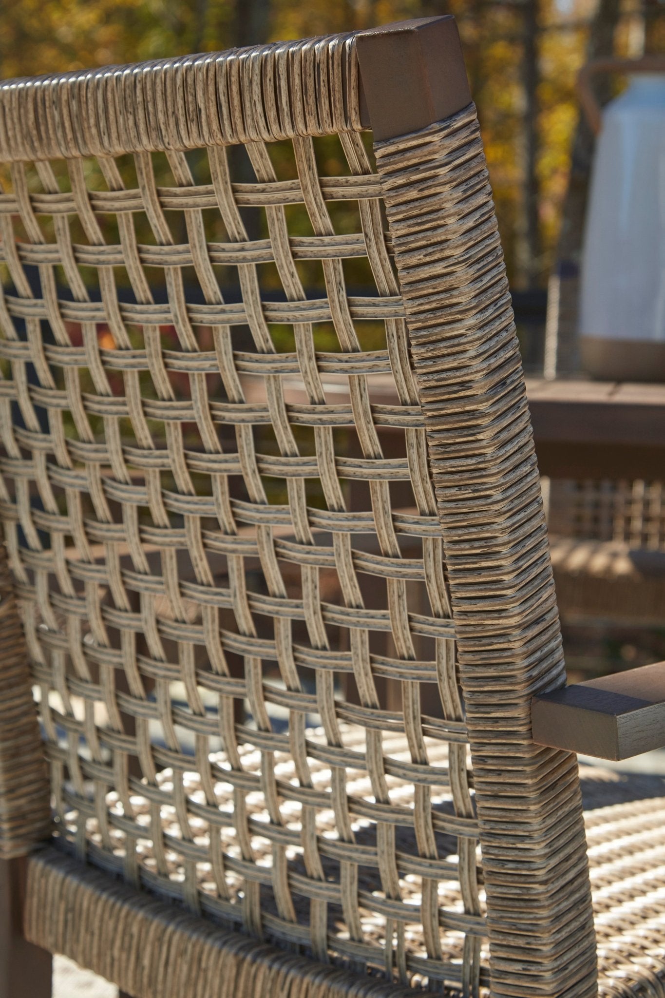 Germalia Outdoor Dining Arm Chair (Set of 2) Outdoor Tables| Ashley Homestore