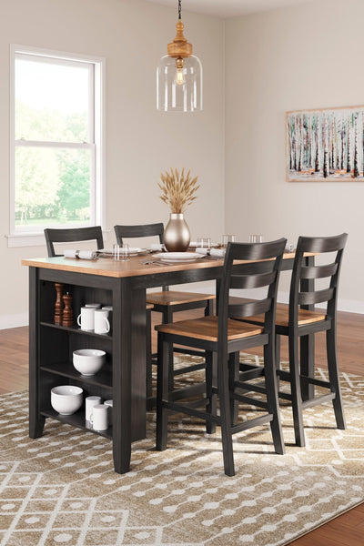 Gesthaven Counter Height Dining Room - Al Rugaib Furniture