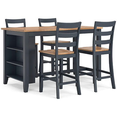 Gesthaven Counter Height Dining Room - Al Rugaib Furniture