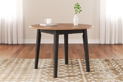 Gesthaven Dining Drop Leaf Table - Al Rugaib Furniture