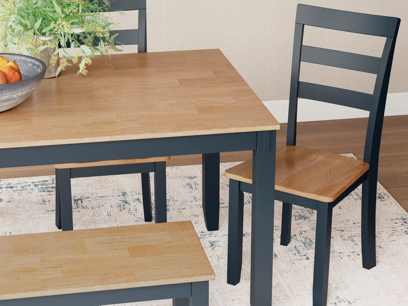 Gesthaven Dining Room Table Set (6/CN) - Al Rugaib Furniture
