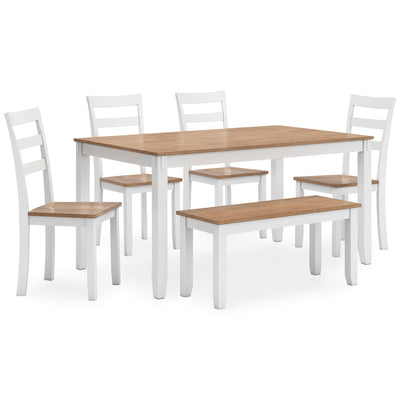 Gesthaven Dining Room Table Set (6/CN) - Al Rugaib Furniture