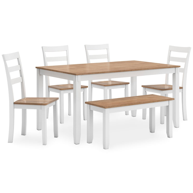 Gesthaven Dining Room Table Set (6/CN) - Al Rugaib Furniture
