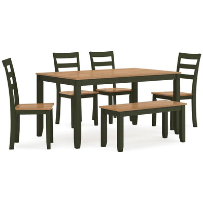Gesthaven Dining Room Table Set (6/CN) - Al Rugaib Furniture