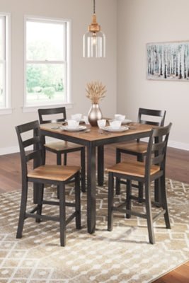 Gesthaven DRM Counter Table Set Dining Room Sets| Ashley Homestore