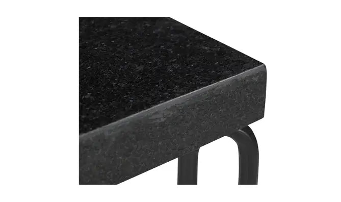 Getty Side Table Black Granite - Al Rugaib Furniture