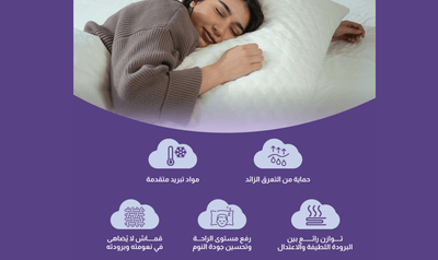 GHAIM COOLING PILLOW CASE - Al Rugaib Furniture