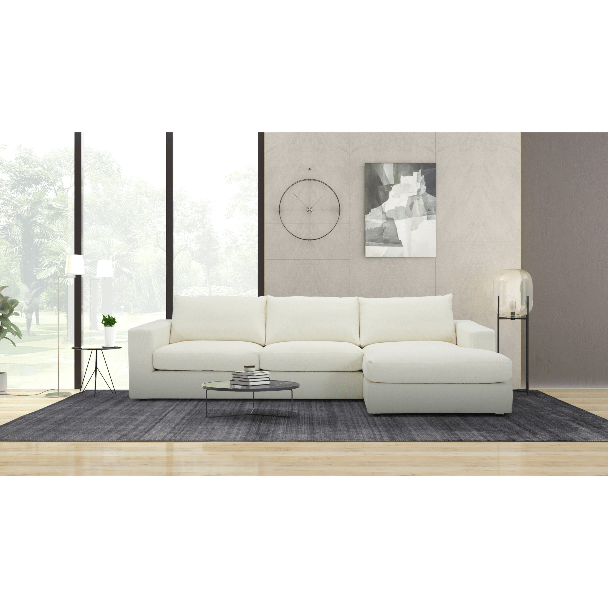 Ghent Off White Sectional Sectionals| Roots Furniture
