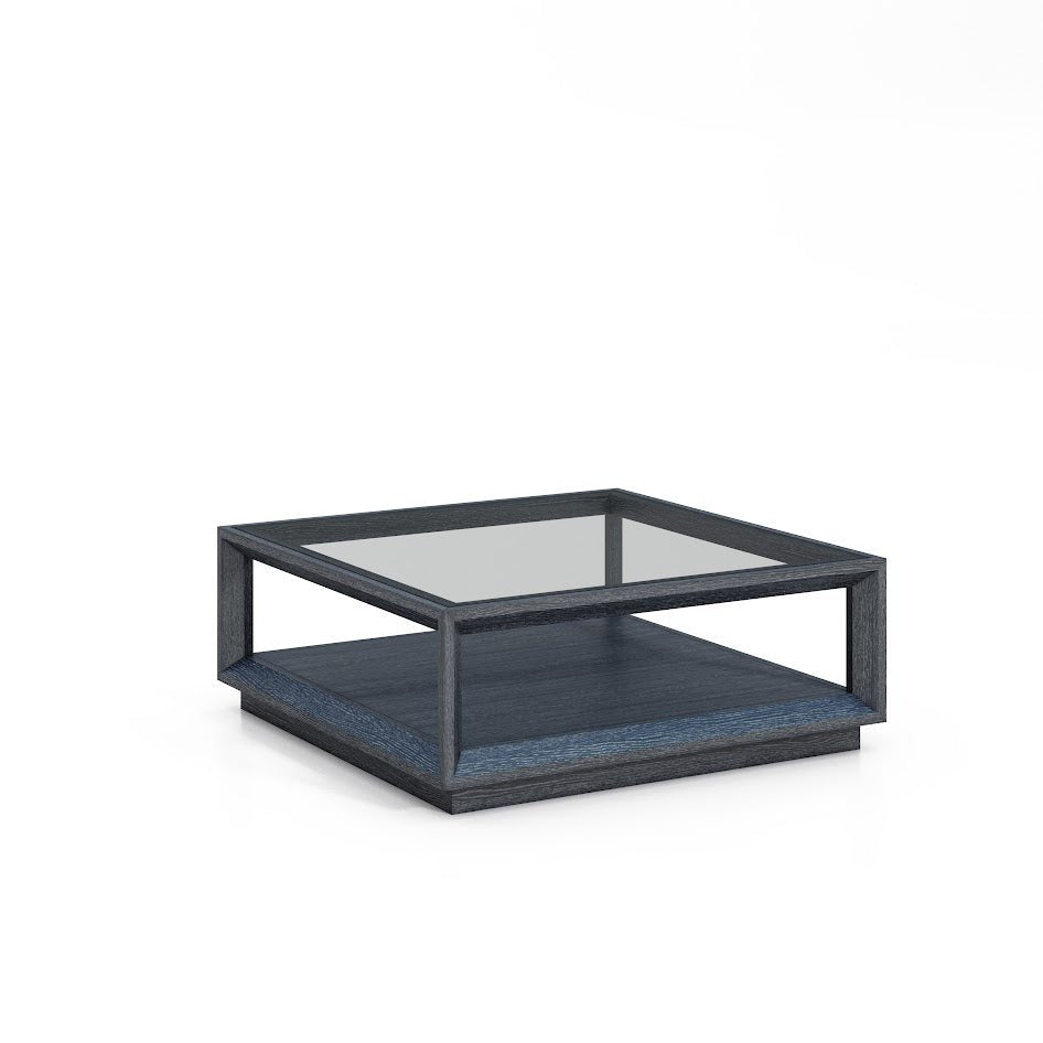Ghost Clear Black Coffee Table Coffee Tables| Roots Furniture