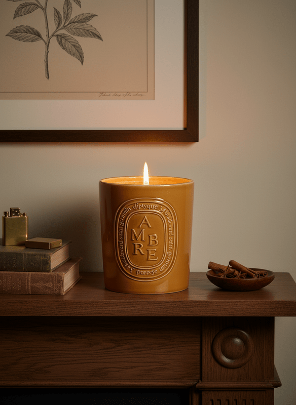 Giant candle Ambre 1500 g /51,3 OZ Candles| Diptyque