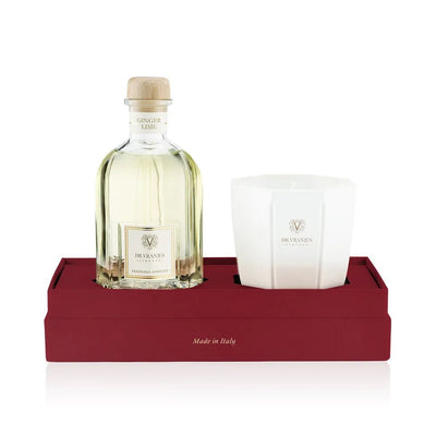 Gift Box 250 ml Diffuser + 200 Gr Candle - Ginger Lime Pearl - Al Rugaib Furniture