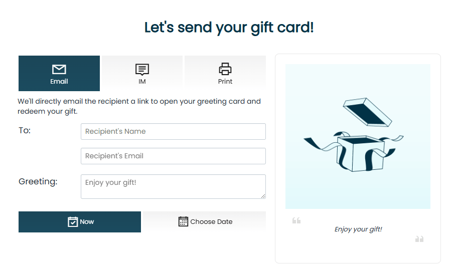 Gift Card Voucher Gift Card| Rise.ai